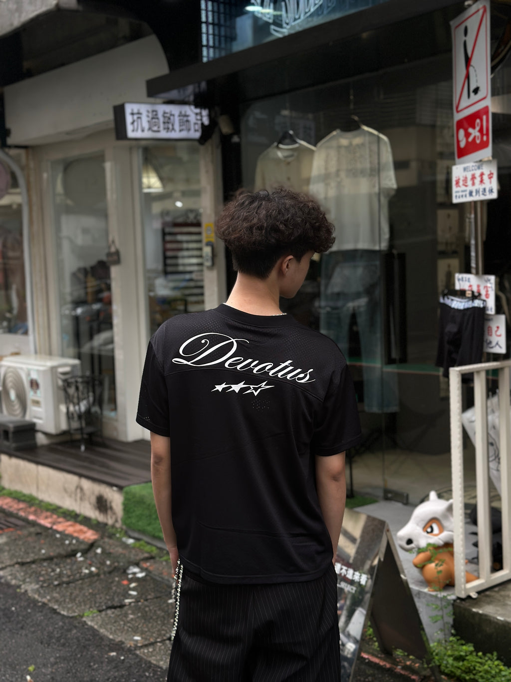 越南品牌🇻🇳BOXY短寬 網眼 LOGO印花 條紋 球衣