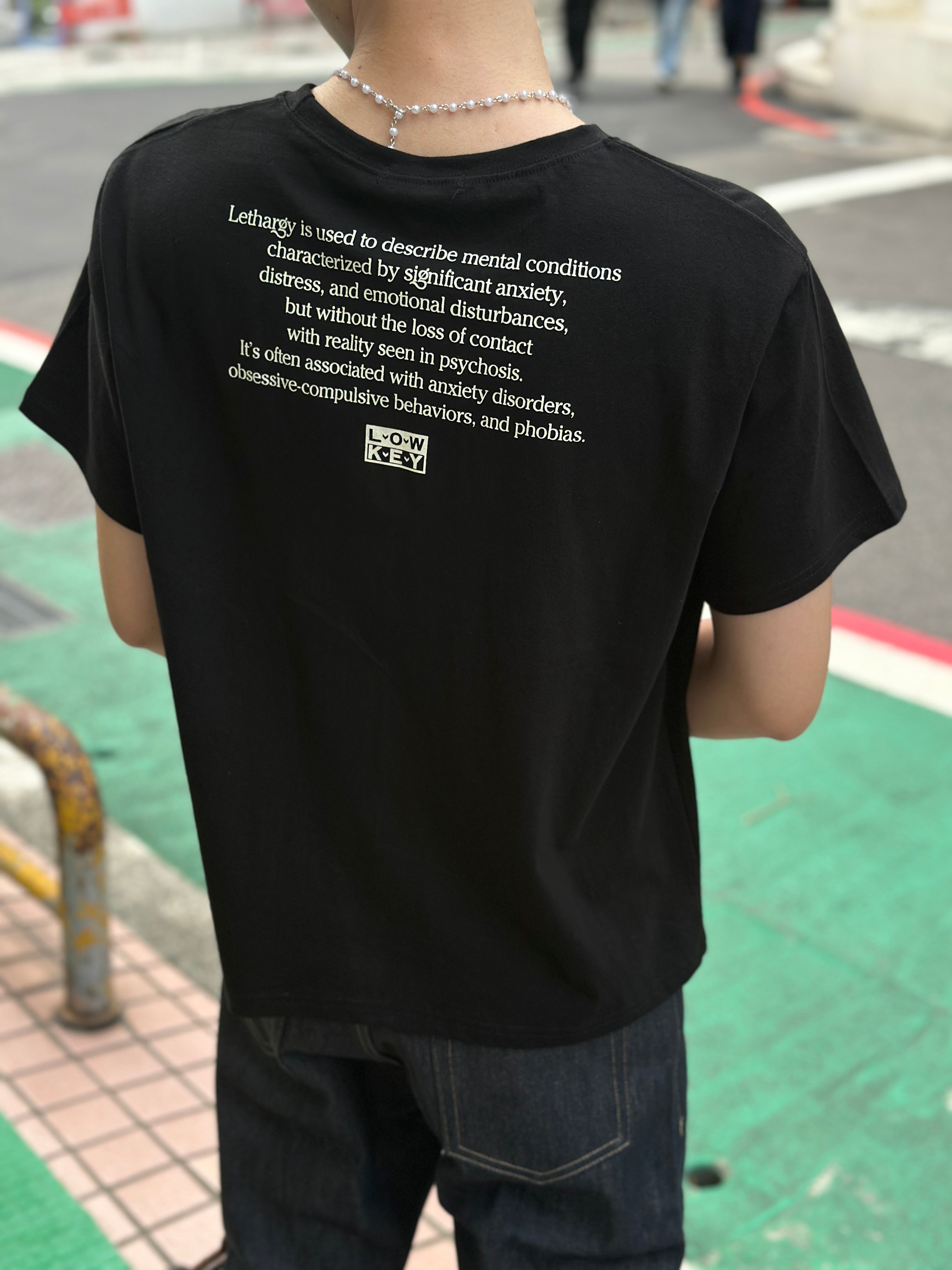 正韓🇰🇷簡約 文字印花 窄身 修身 短版 短袖