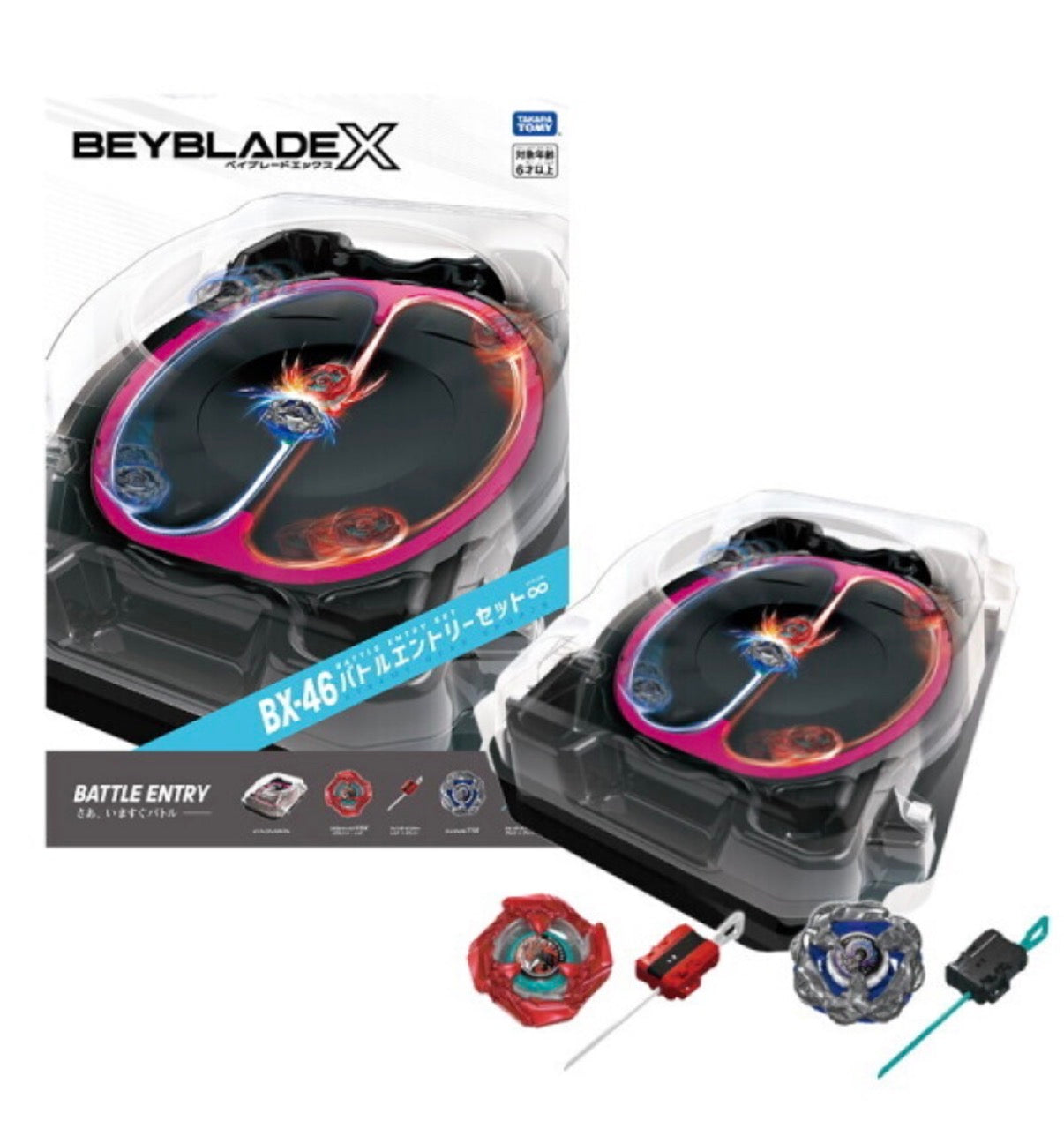 BEYBLADE X 戰鬥陀螺 X BX-46 無限衝擊對戰組（僅宅配）